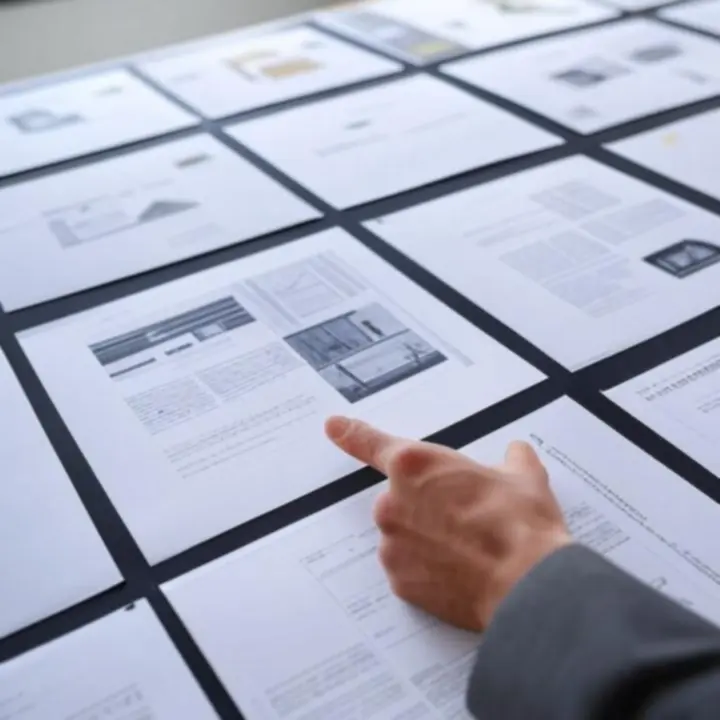 Portfólió esettanulmány vizuális prezentációja különböző mockupokon.